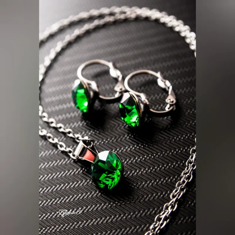 Set Discrete Majestic Green
