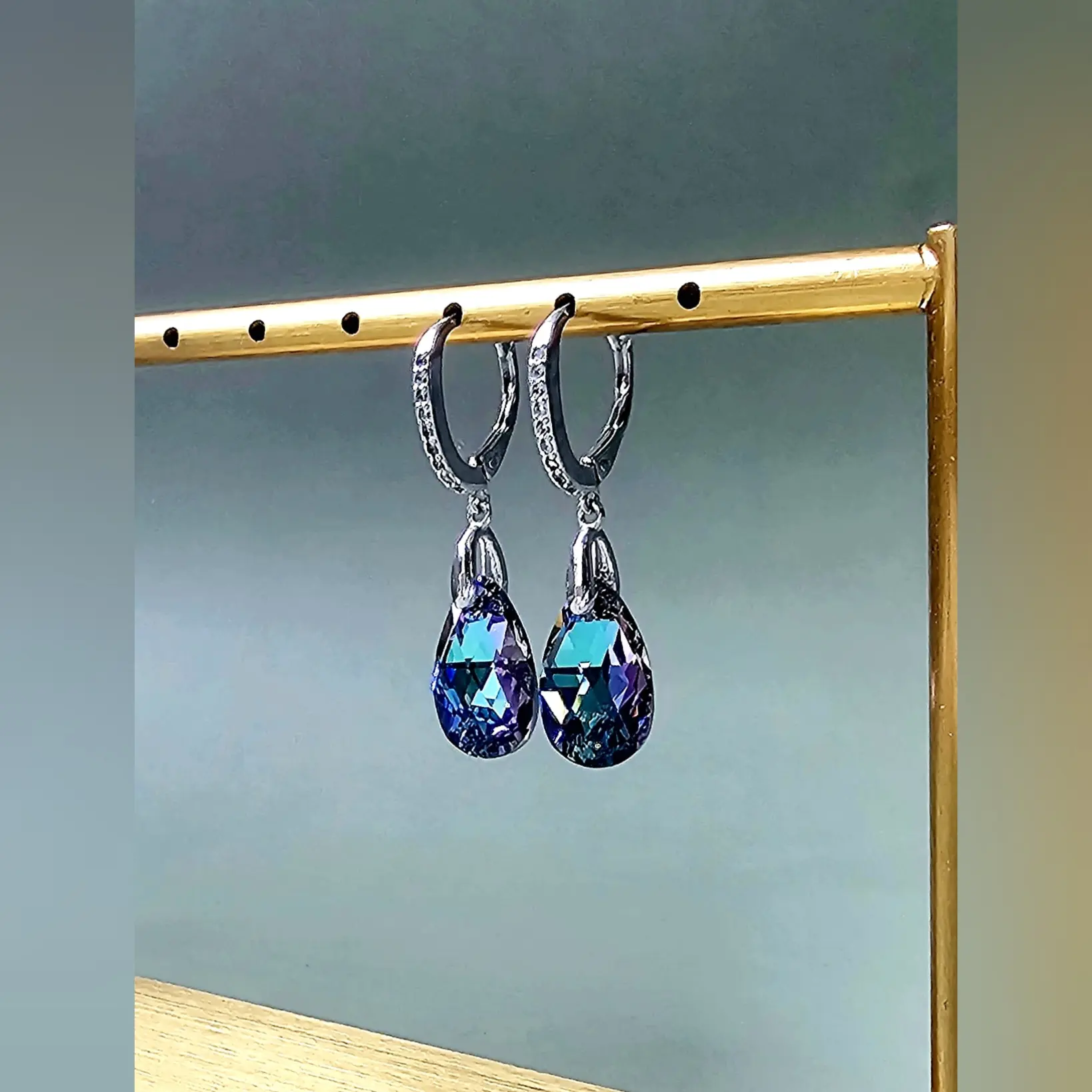 Naušnice Adore Vitraž Ag - Image 4