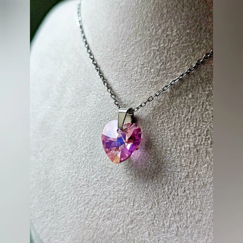 Ogrlica Sweetheart Light Rose