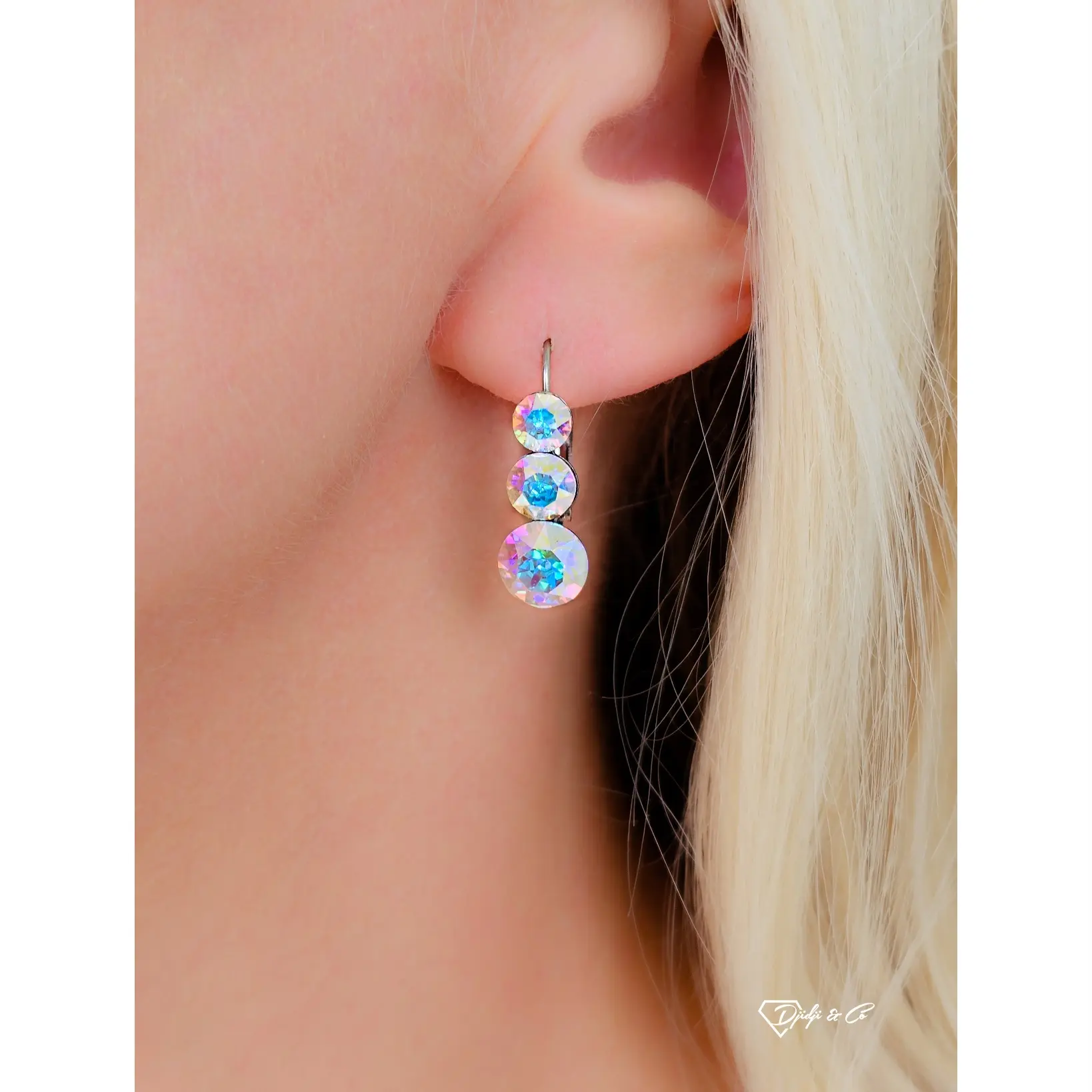 Naušnice Trio Aurora K Long