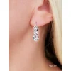 Naušnice Trio Crystal K Long