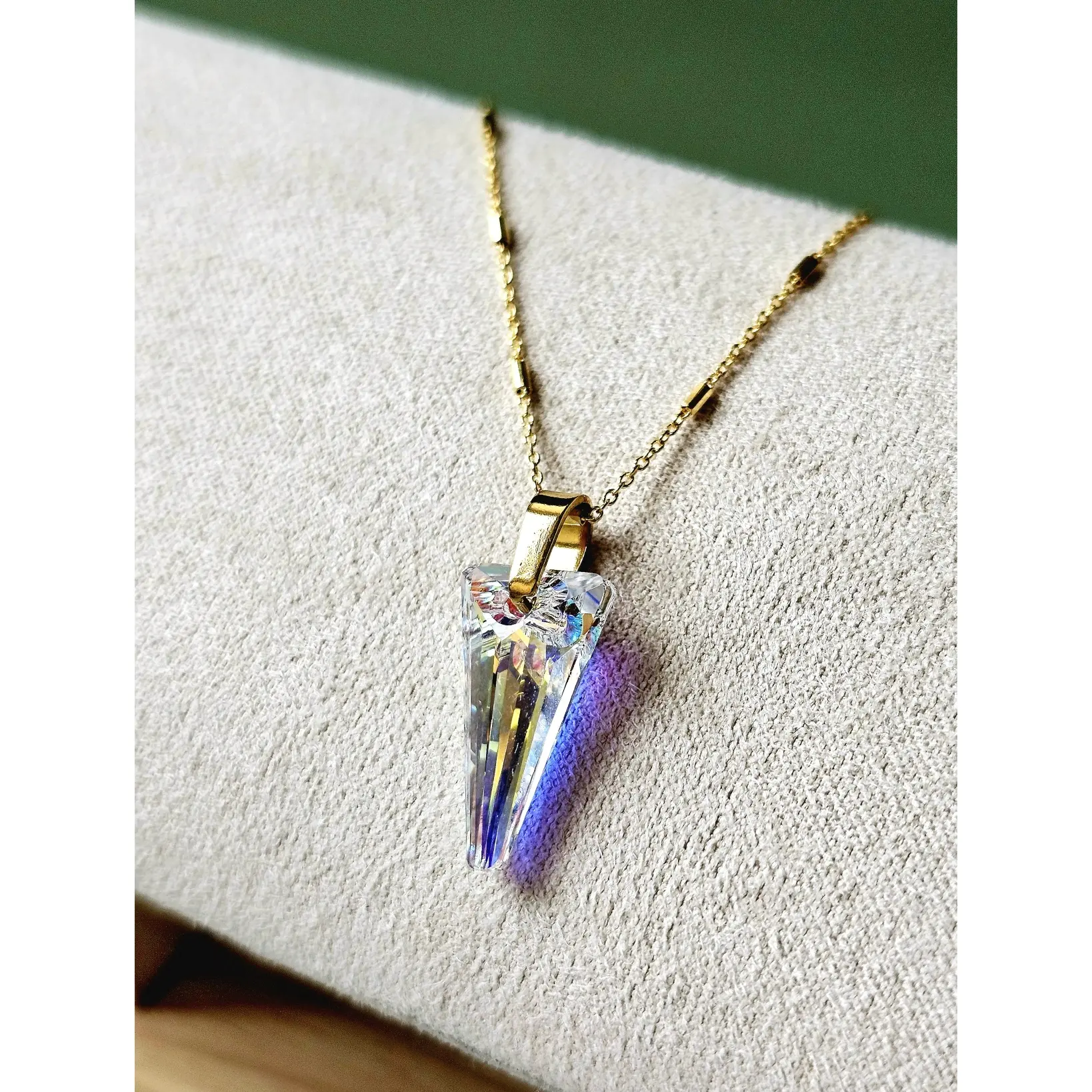 Ogrlica Spike Golden Aurora Ag - Image 3