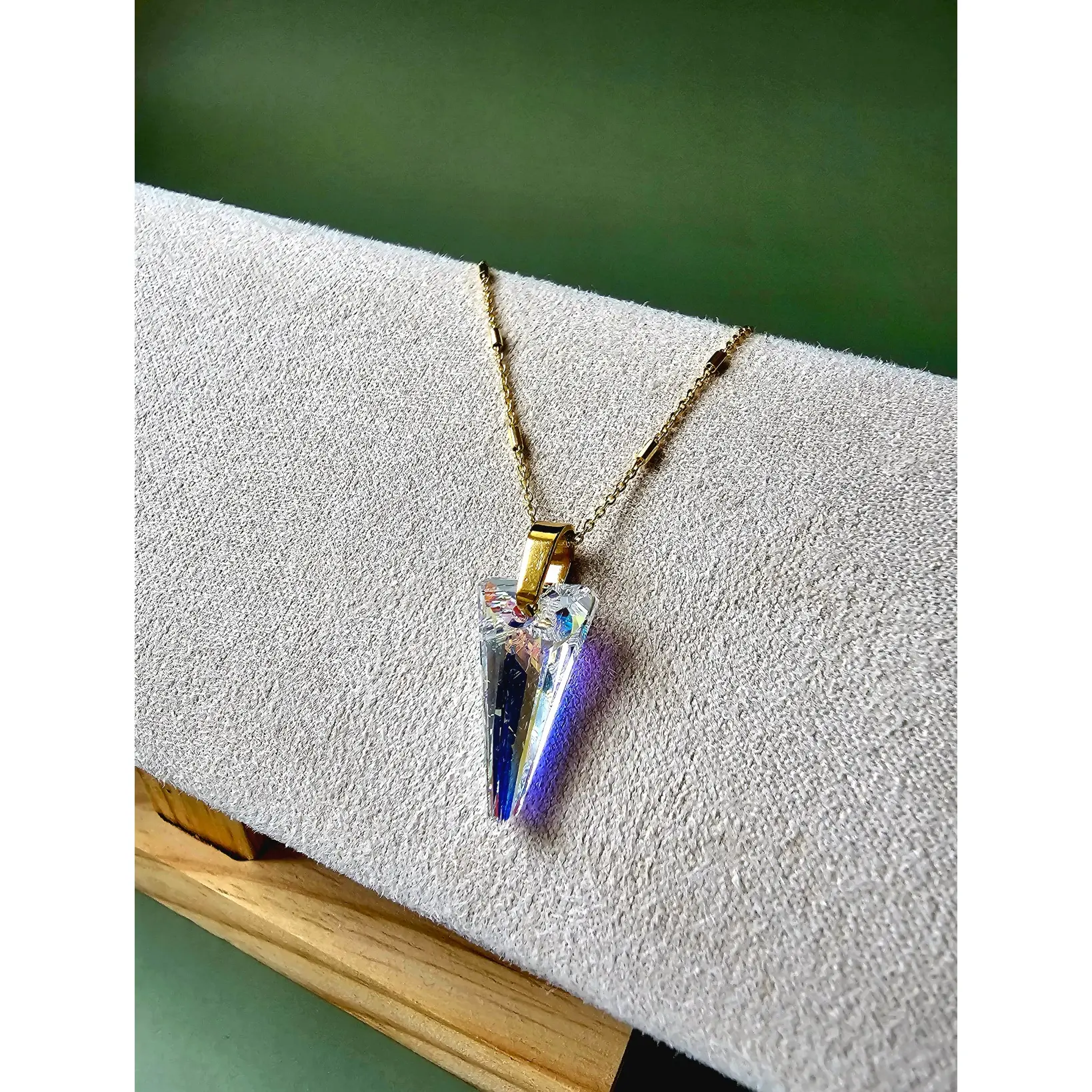 Ogrlica Spike Golden Aurora Ag - Image 6