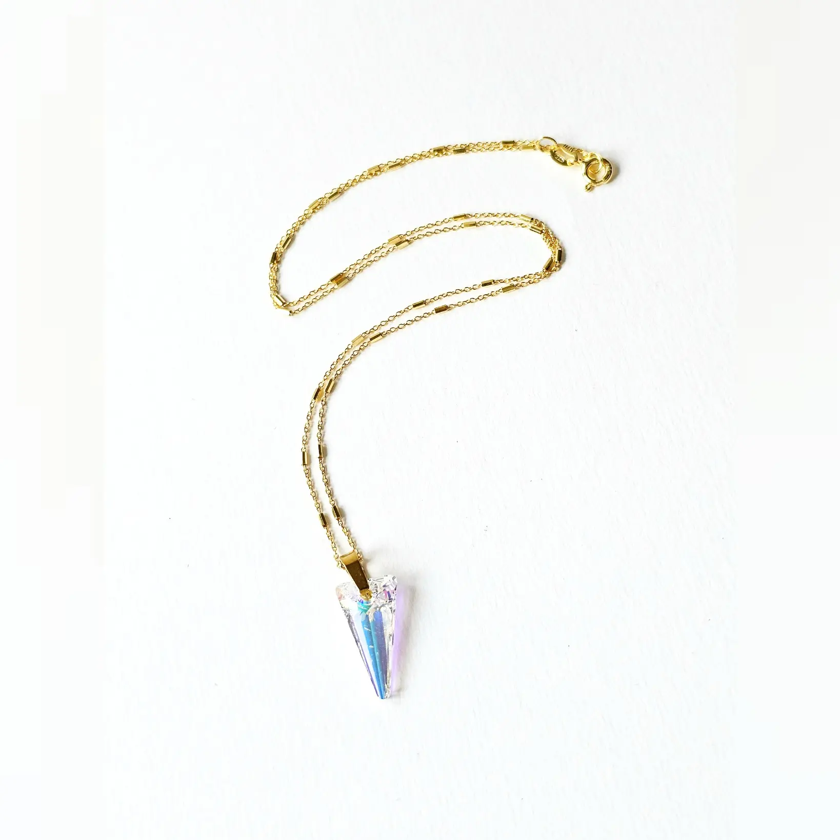 Ogrlica Spike Golden Aurora Ag - Image 5