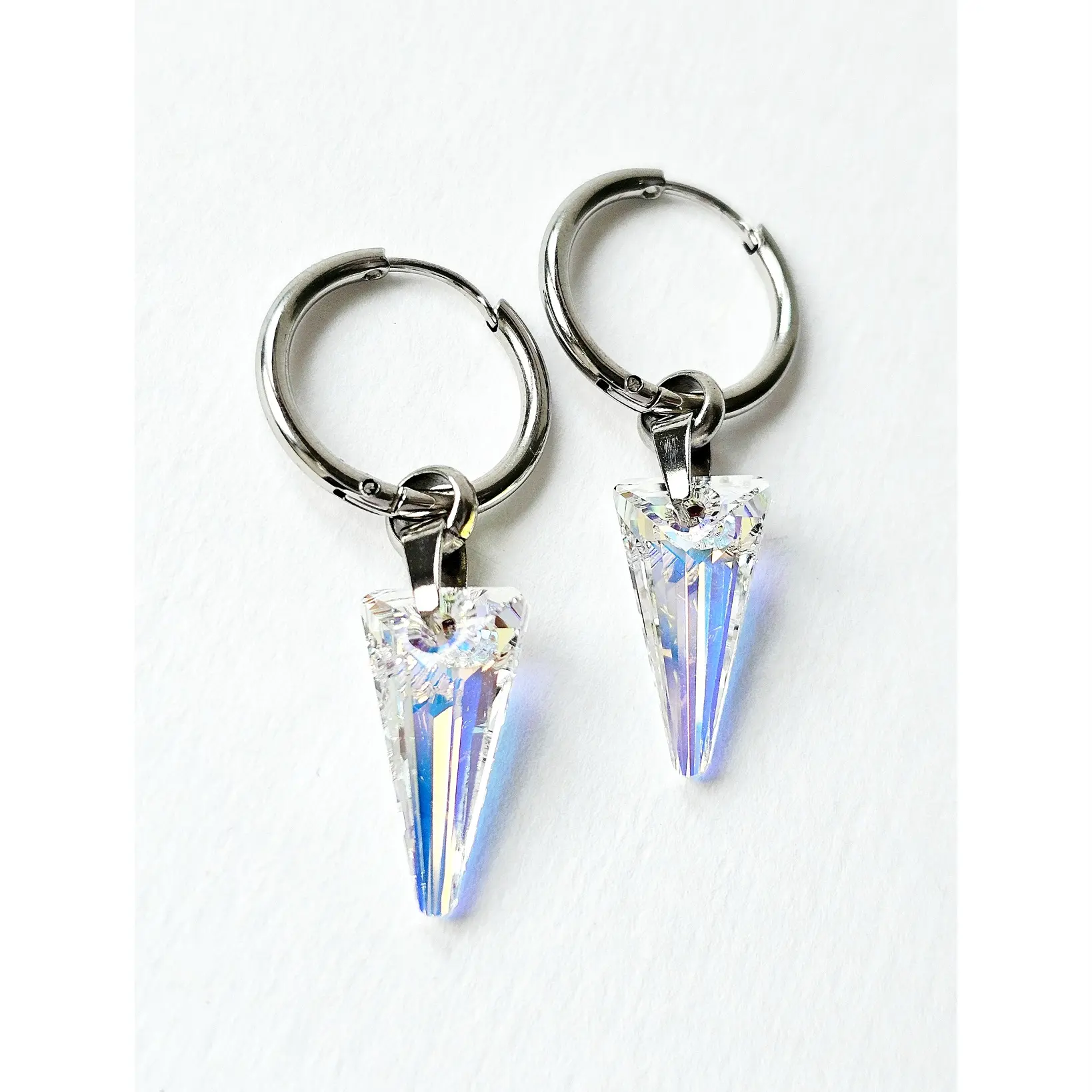 Naušnice Spike Matte Aurora