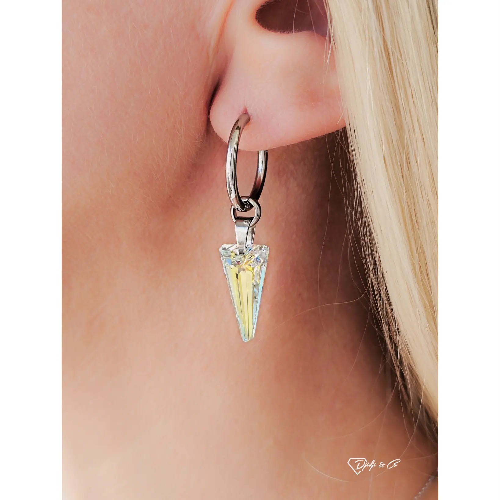 Naušnice Spike Matte Aurora - Image 2