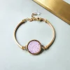 Narukvica Rocks Cuff Rose Water Opal