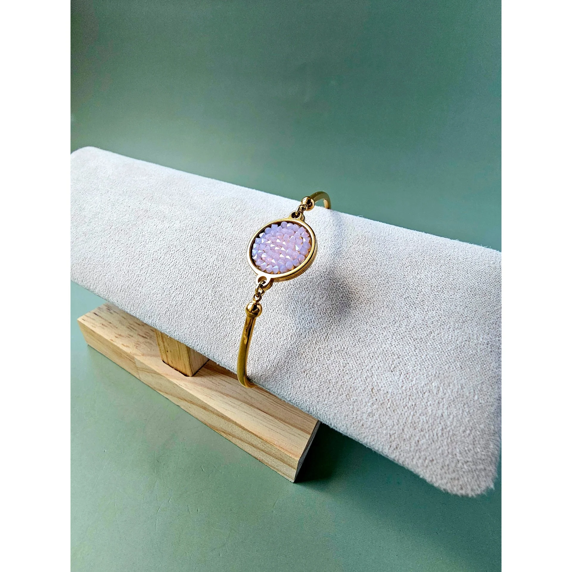 Narukvica Rocks Cuff Rose Water Opal - Image 2